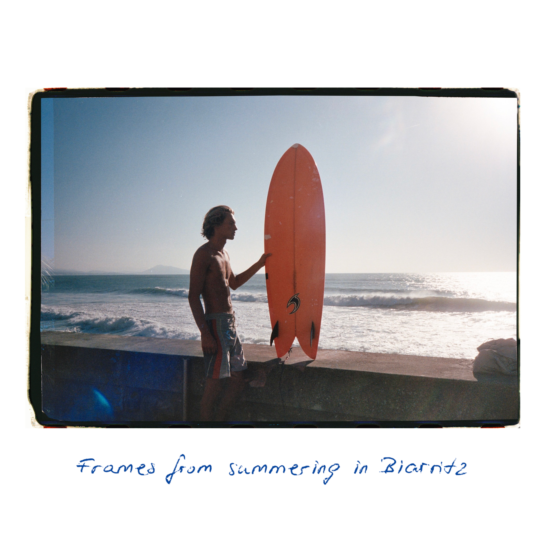 Surfbräda på strand